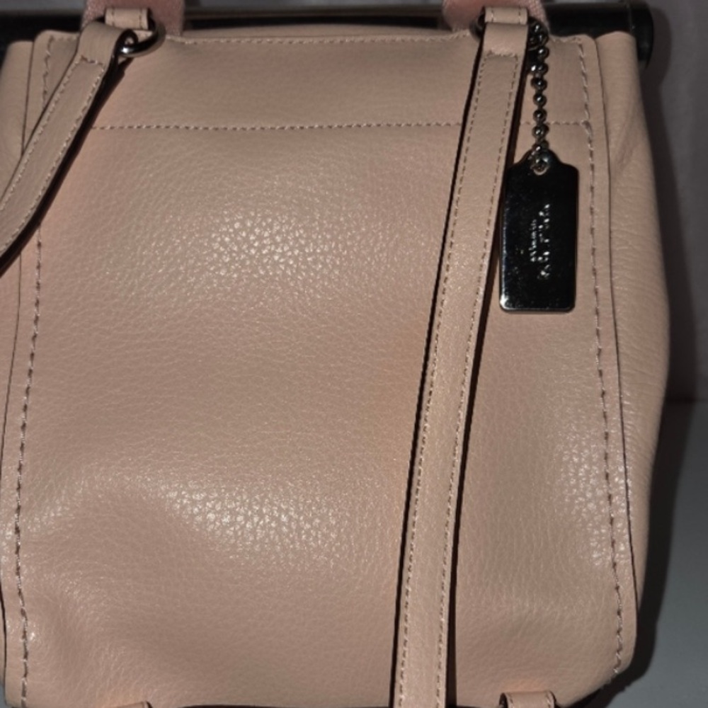 Coach Derby Convertible Backpack Shoulder Bag Blush Pink Leather F59819 Rare EUC - Picture 7 of 12